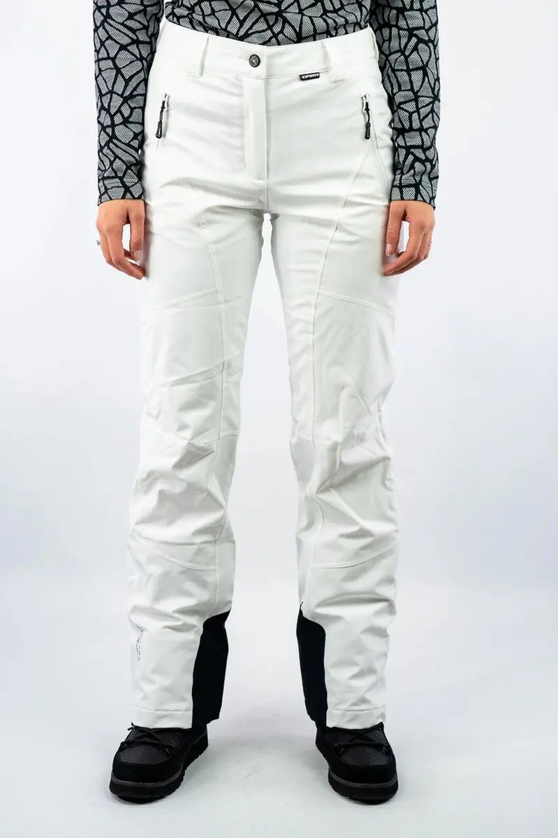 Icepeak Freyung Full Stretch Skibroek Dames - Wit 3XL/46