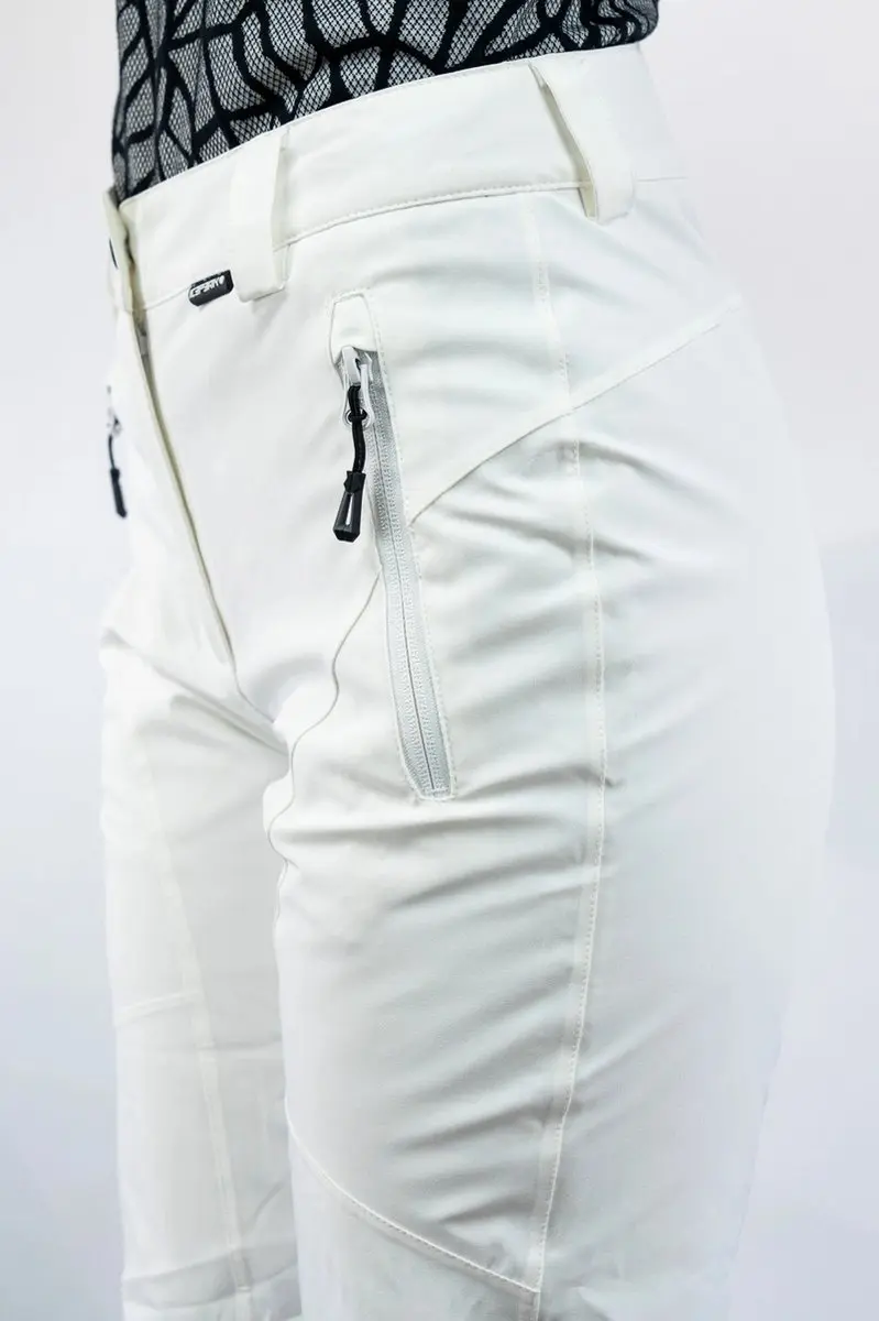 Icepeak Freyung Full Stretch Skibroek Dames - Wit 3XL/46