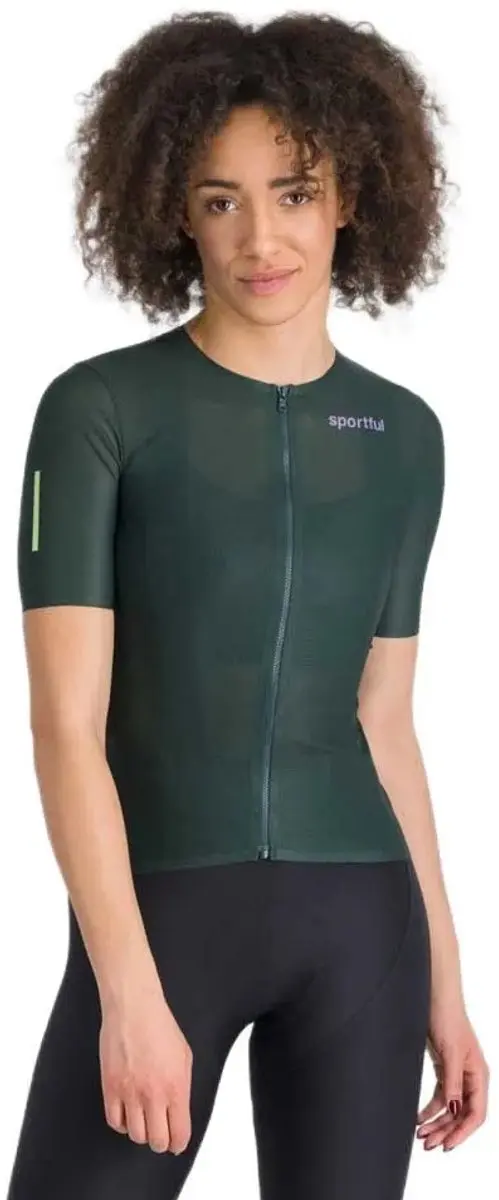 Sportful Light 2 Korte Mouw Wielertrui Groen M Vrouw