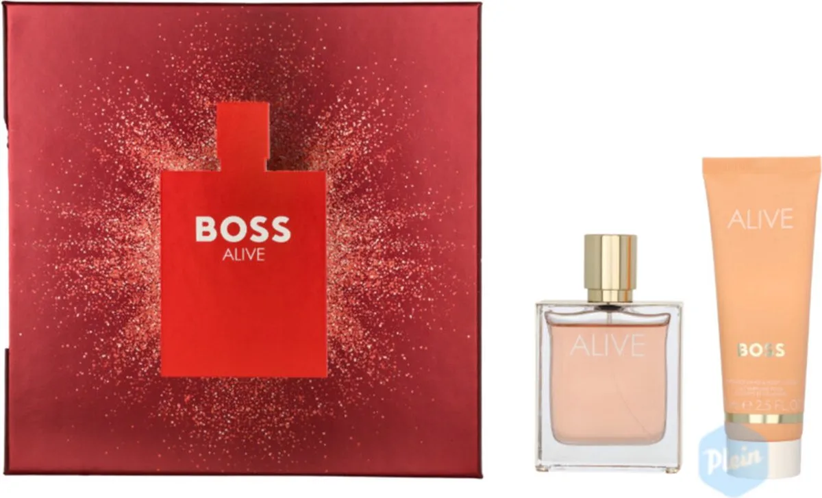 Hugo Boss Alive Geschenkset - Eau de Parfum 50ml + Bodylotion 75ml