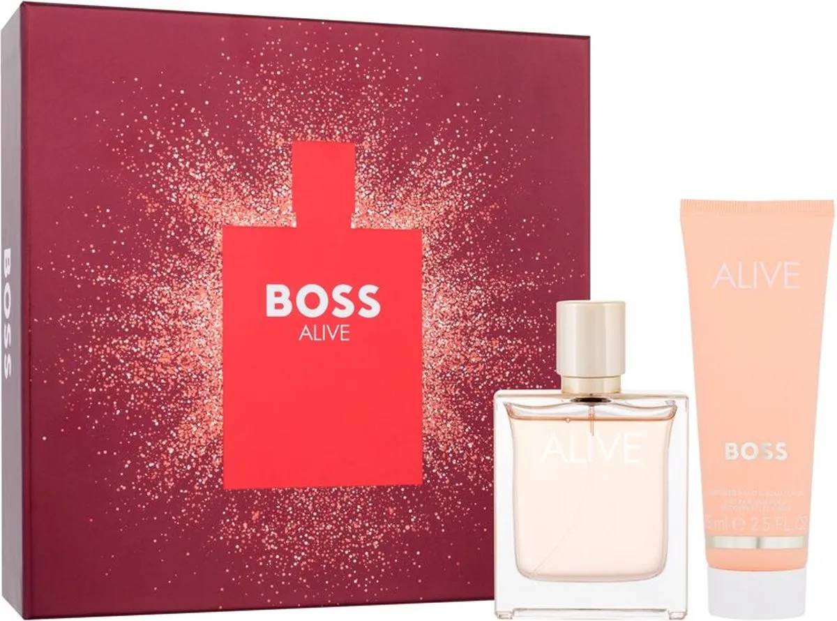 Hugo Boss Alive Geschenkset - Eau de Parfum 50ml + Bodylotion 75ml