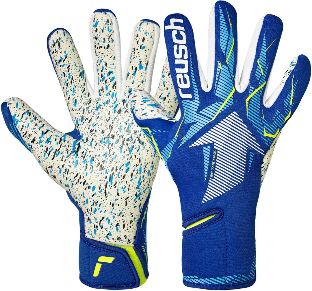 Reusch Fastgrip Fusion Junior Sharp Blue Keepershandschoenen Kinderen