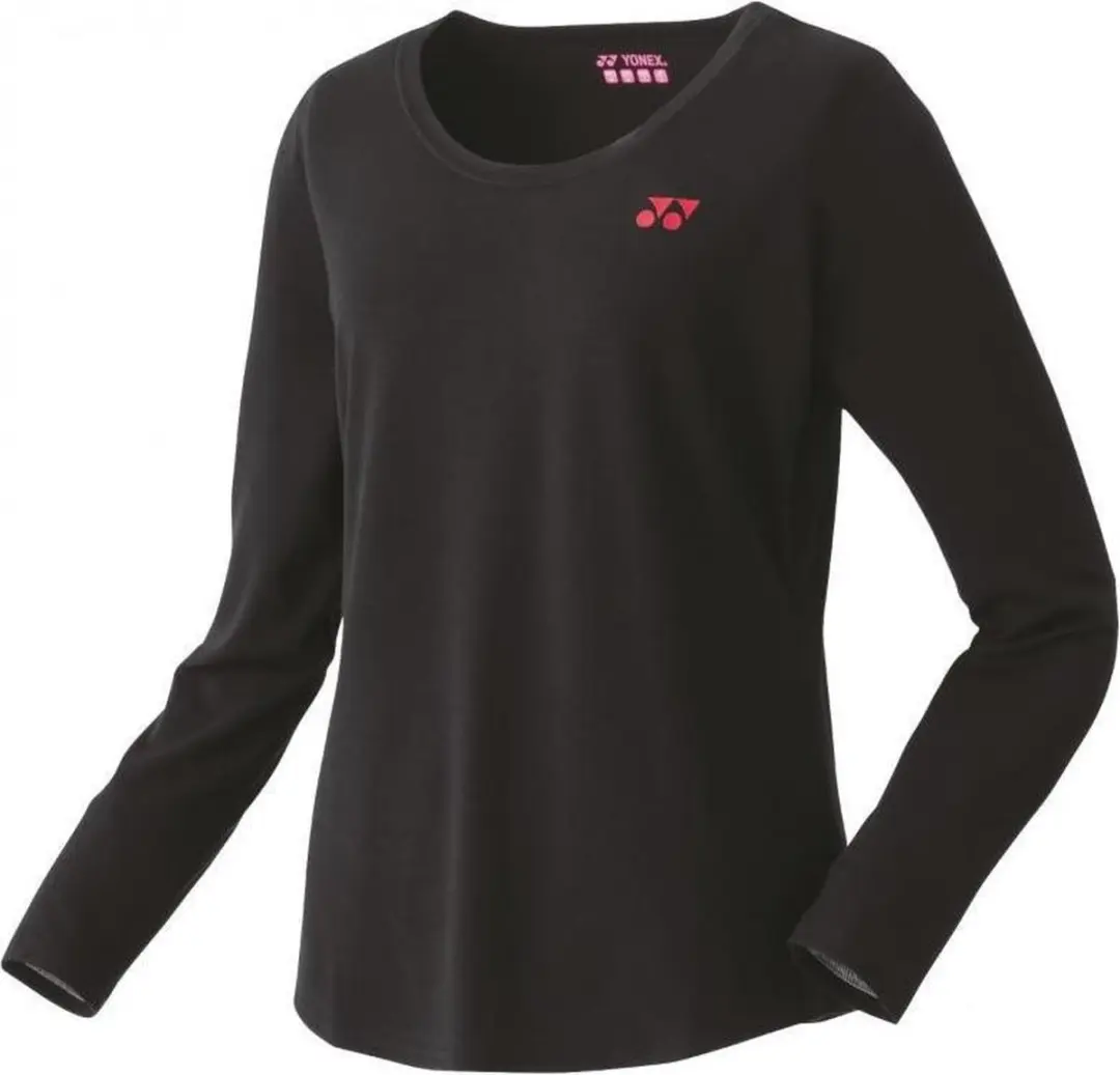 Yonex 16431EX Tennisshirt Lady Long Zwart Dames Maat L
