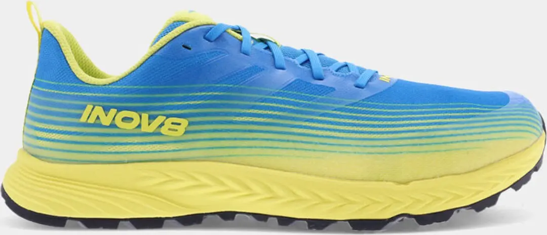 Inov-8 TrailFly Speed Heren - Blauw/Geel - afbeelding 2 van 6