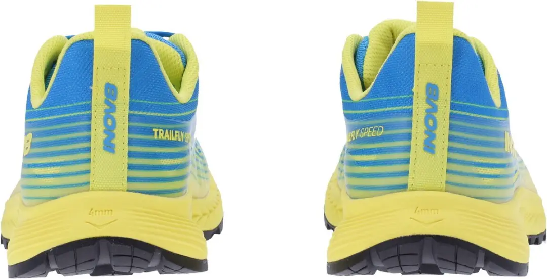 Inov-8 TrailFly Speed Heren - Blauw/Geel - afbeelding 5 van 6