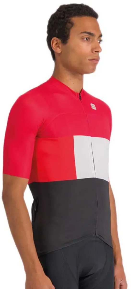 Sportful Snap Korte Mouw Wielertrui Rood M Man