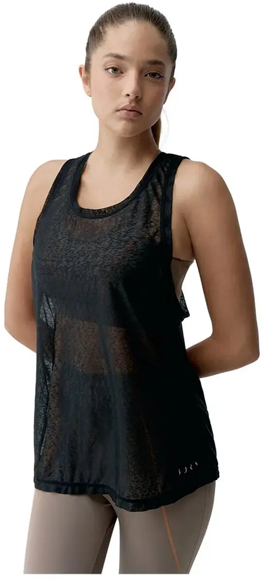 Born Living Yoga Ada 2.0 Mouwloos T-shirt Zwart Vrouw
