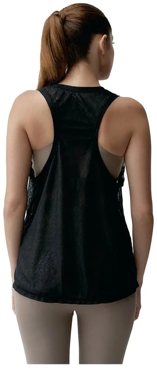Born Living Yoga Ada 2.0 Mouwloos T-shirt - One Size - Zwart