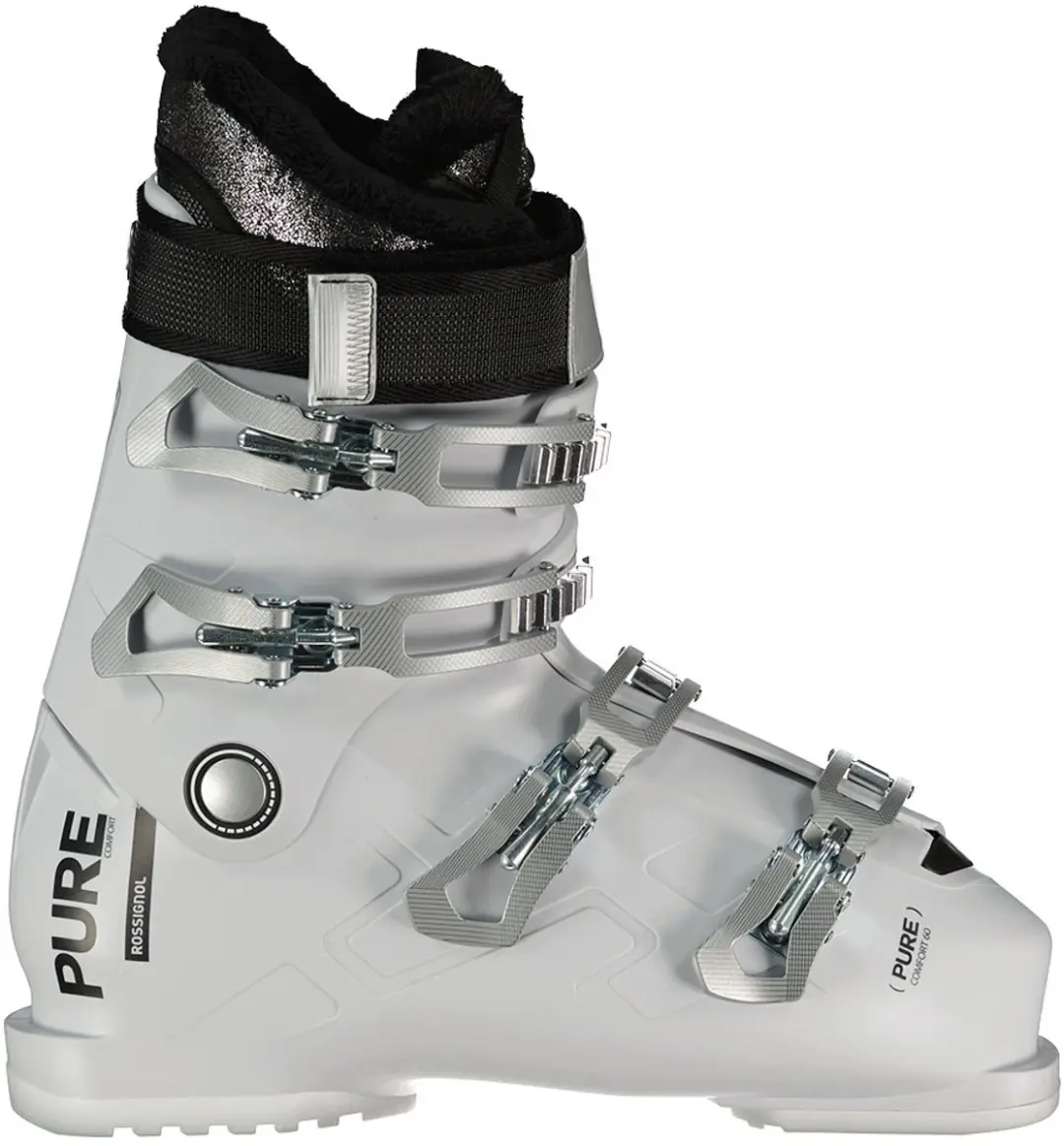 Rossignol Pure Comfort 60 Alpineskischoenen Voor Dames Zwart 22.5 Vrouw