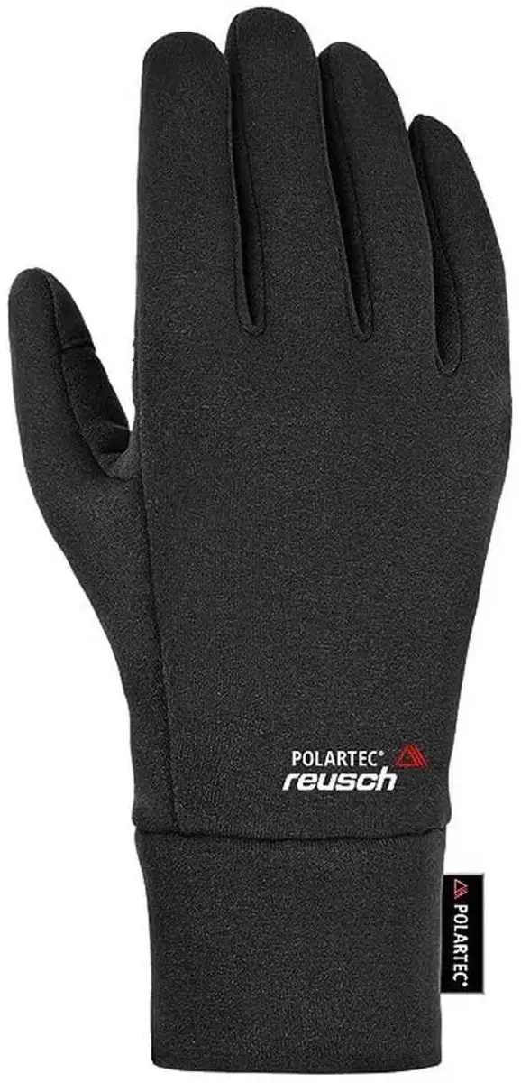 Reusch 21 Polartec Micro Liner Handschoenen Zwart 8.5 Man,Vrouw