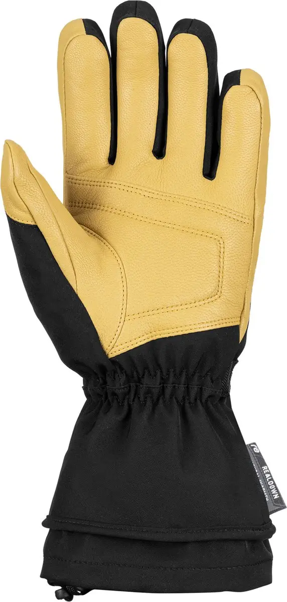 Reusch Down Spirit GTX Skihandschoenen - Maat 10 - Black/Camel