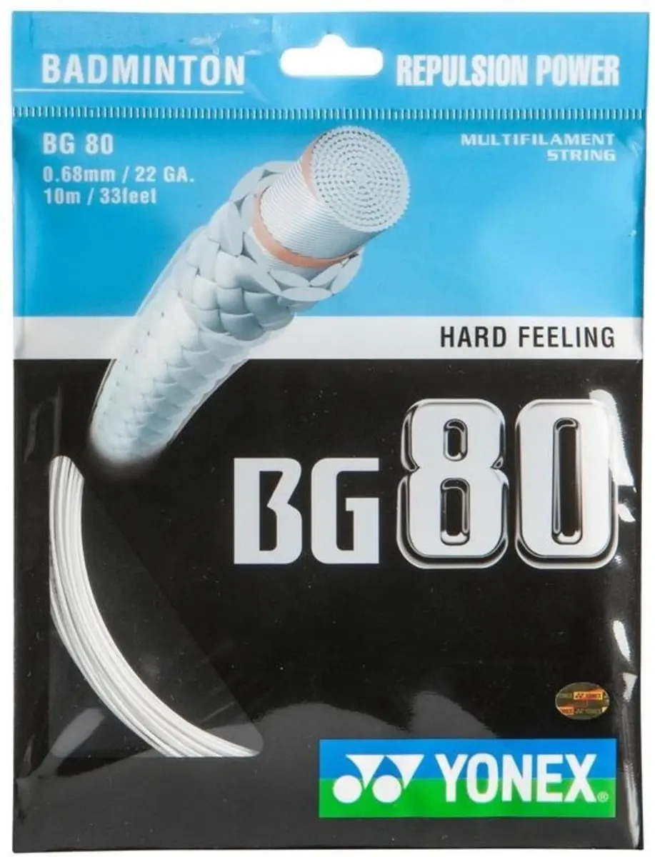 Yonex BG80 badmintonsnaar