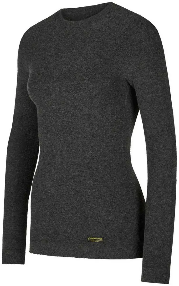 La Sportiva Wool30 Fuse Lange Mouwen Basislaag Grijs S Vrouw