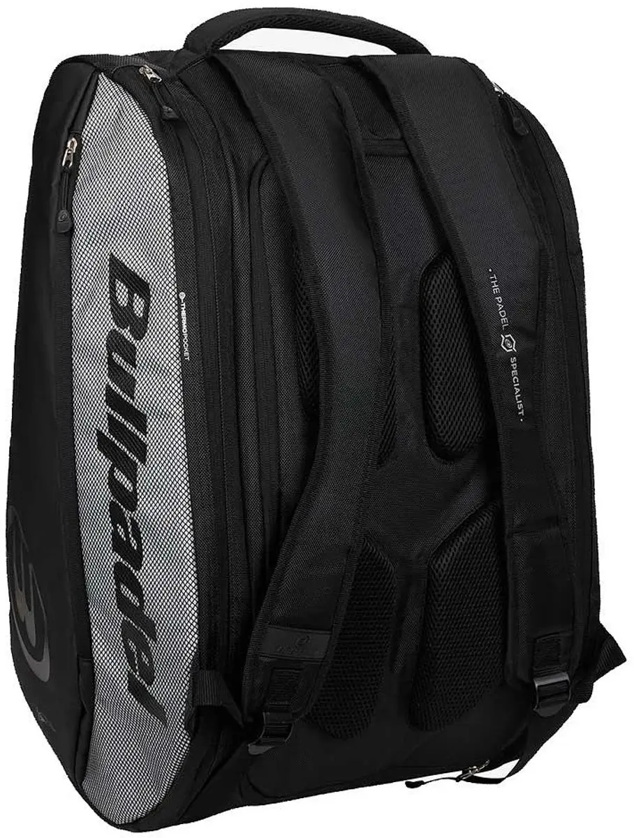 Bullpadel Vertex BPP26001 Racketbag - 4 Vakken - Wit/Zwart