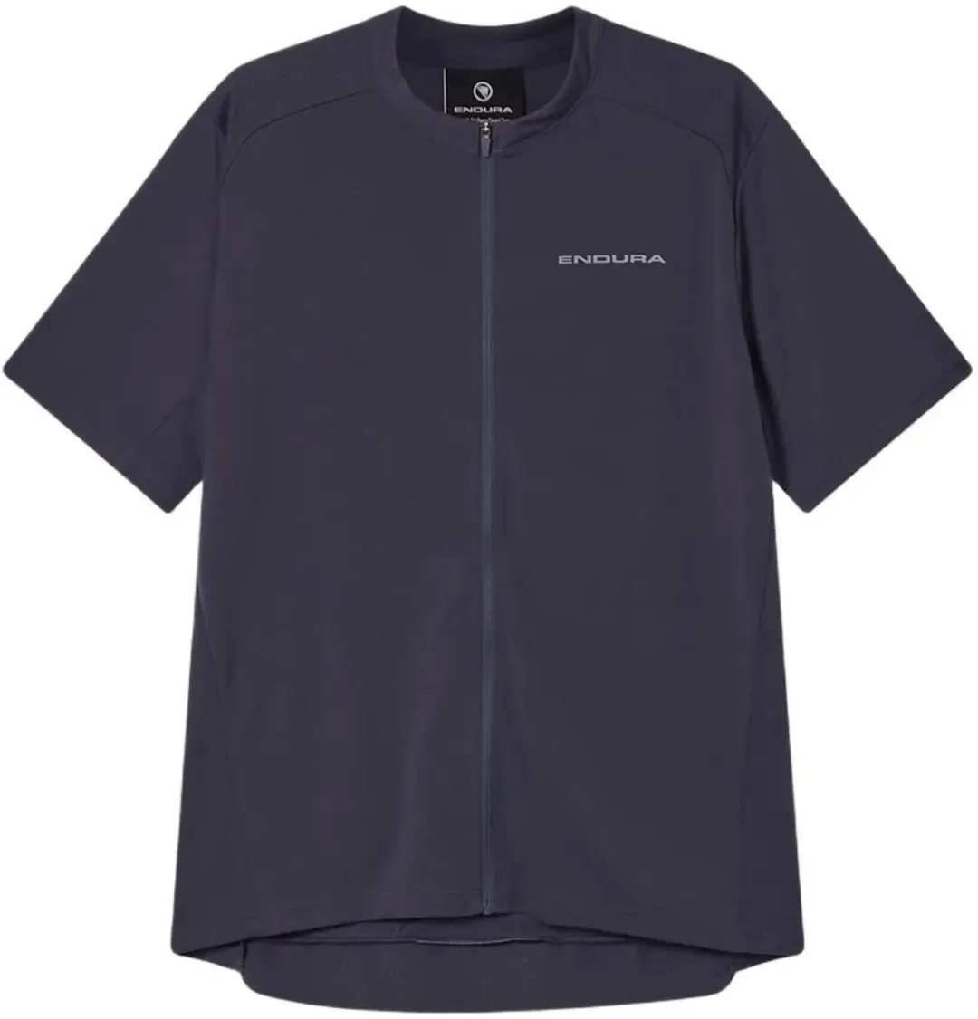 Endura Loop Zipped Korte Mouw Enduro Trui Blauw M Man