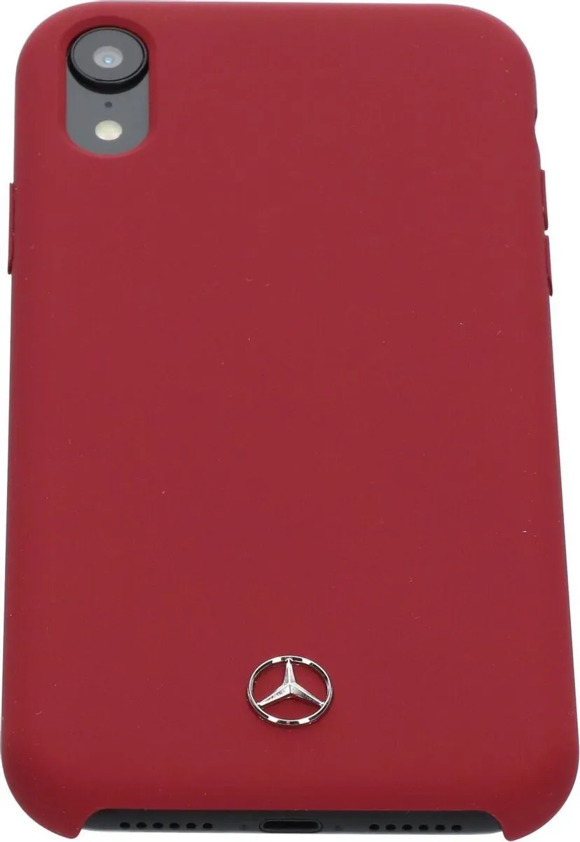 Rood hoesje van Mercedes-Benz - Backcover - iPhone XR - Silicone