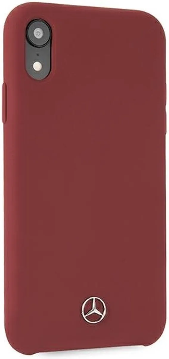 Rood hoesje van Mercedes-Benz - Backcover - iPhone XR - Silicone
