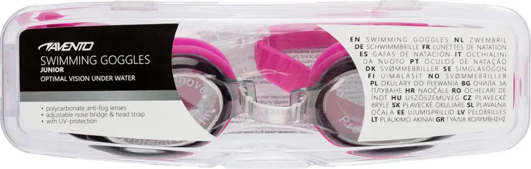 Avento Zwembril Roze - Anti-condens & UV-bescherming - afbeelding 3 van 4