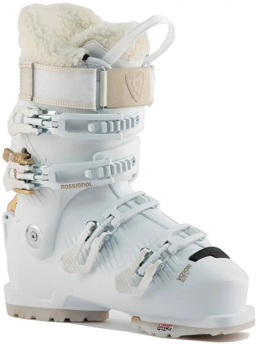 Rossignol Vizion 4b Elite 90 W Gw Alpineskischoenen Voor Dames Wit 22.0 Vrouw