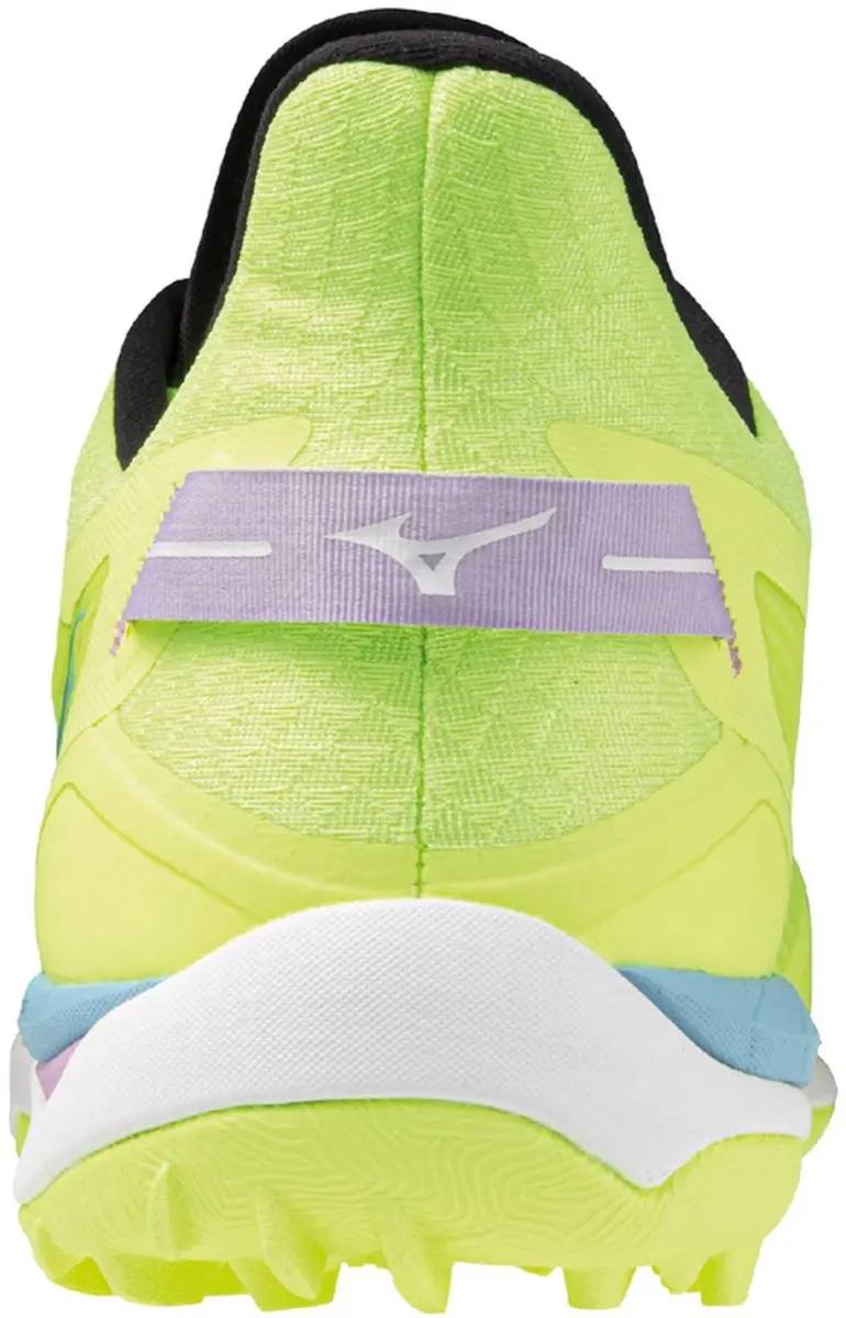 Mizuno Wave Leopardus Hockeyschoenen TF - 45 - Limegroen/Blauw/Zwart - afbeelding 6 van 6