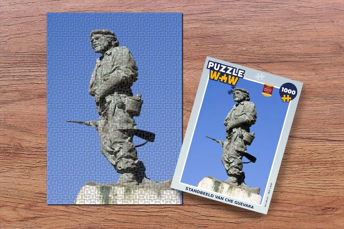 PuzzleWow Che Guevara Legpuzzel 1000 Stuks - Multicolor