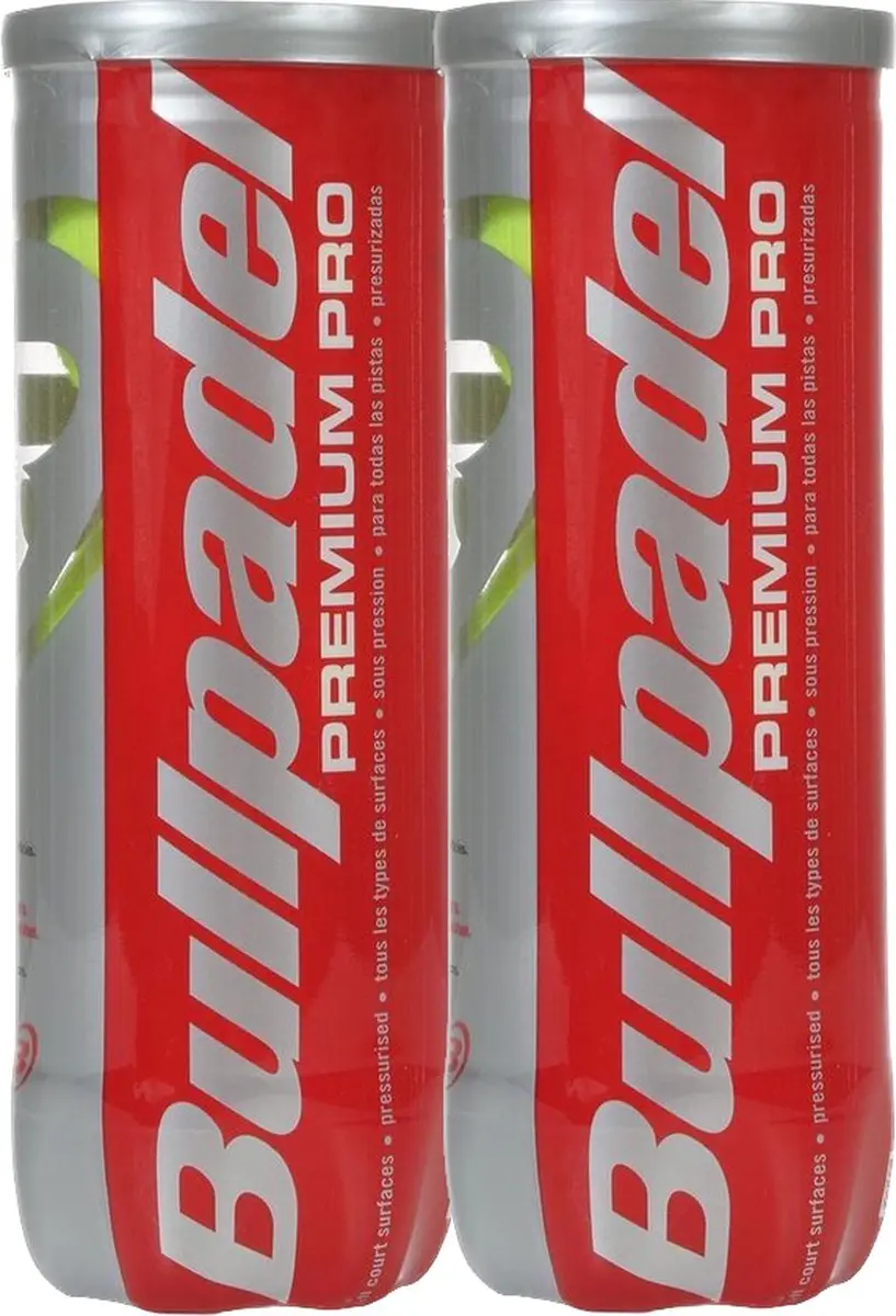 Bullpadel Premium Pro padelballen padel 2 x 3