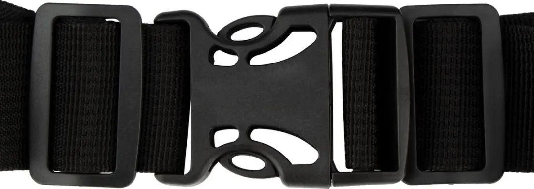 Avento Hardloopriem met 2 Drinkflessen - Addy - Zwart/Fluorgeel