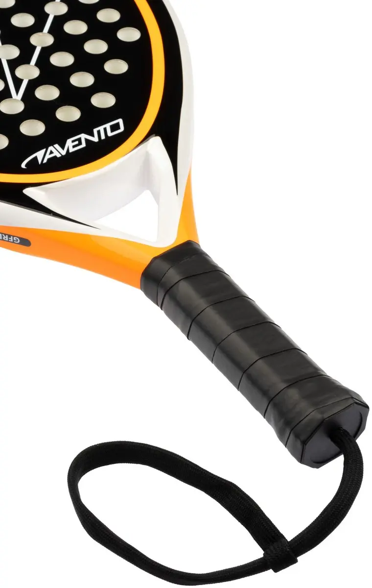 Avento Padelracket Escudero Junior - GFRP - Zwart/Oranje - afbeelding 4 van 4