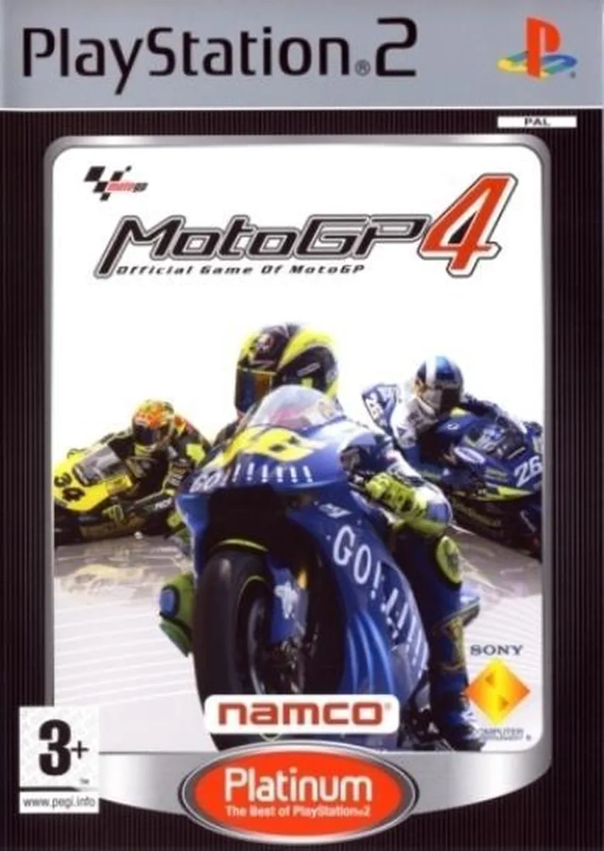 Sony PlayStation MotoGP 04 - 4 Spelers