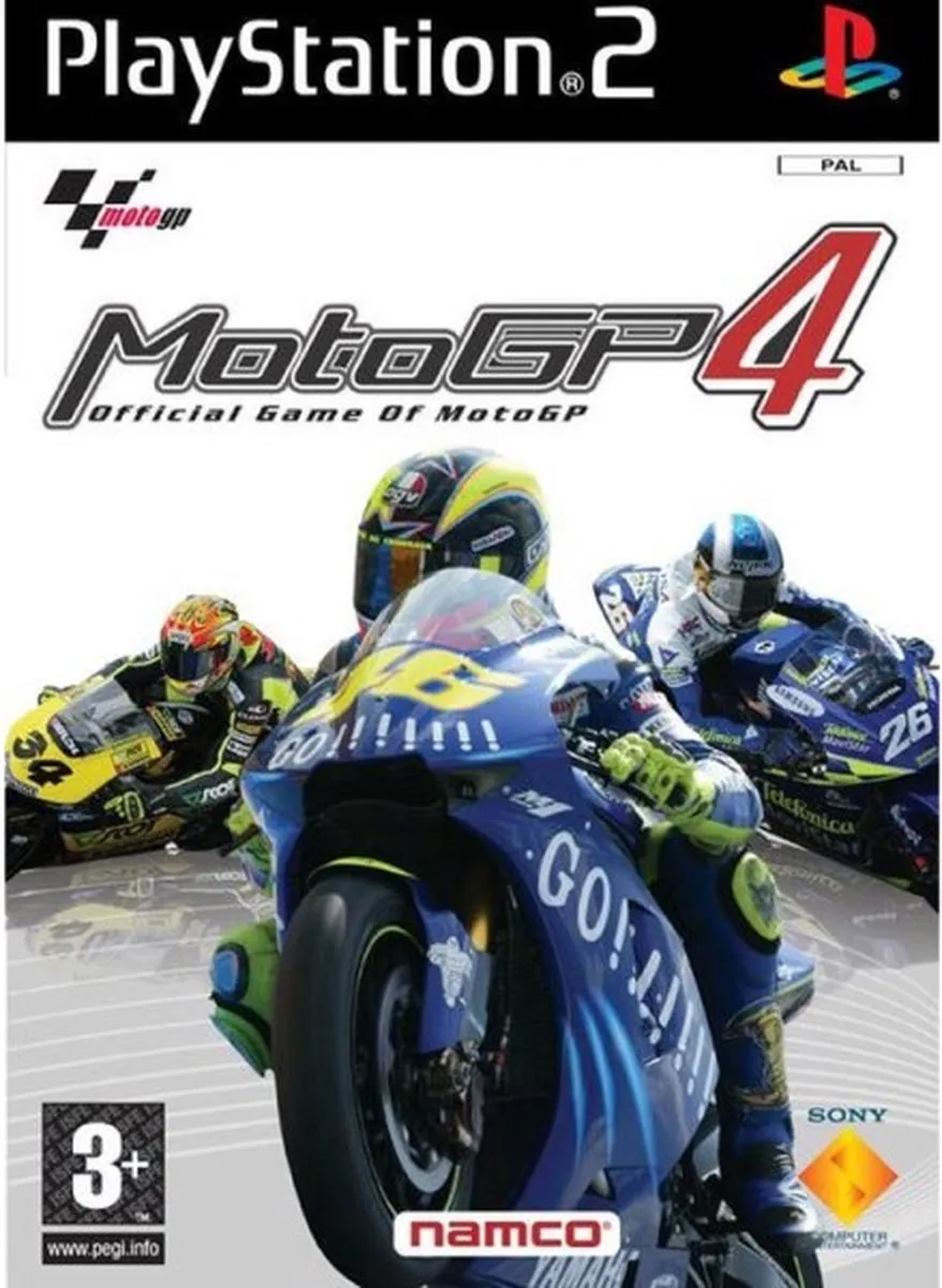 Sony PlayStation MotoGP 04 - 4 Spelers