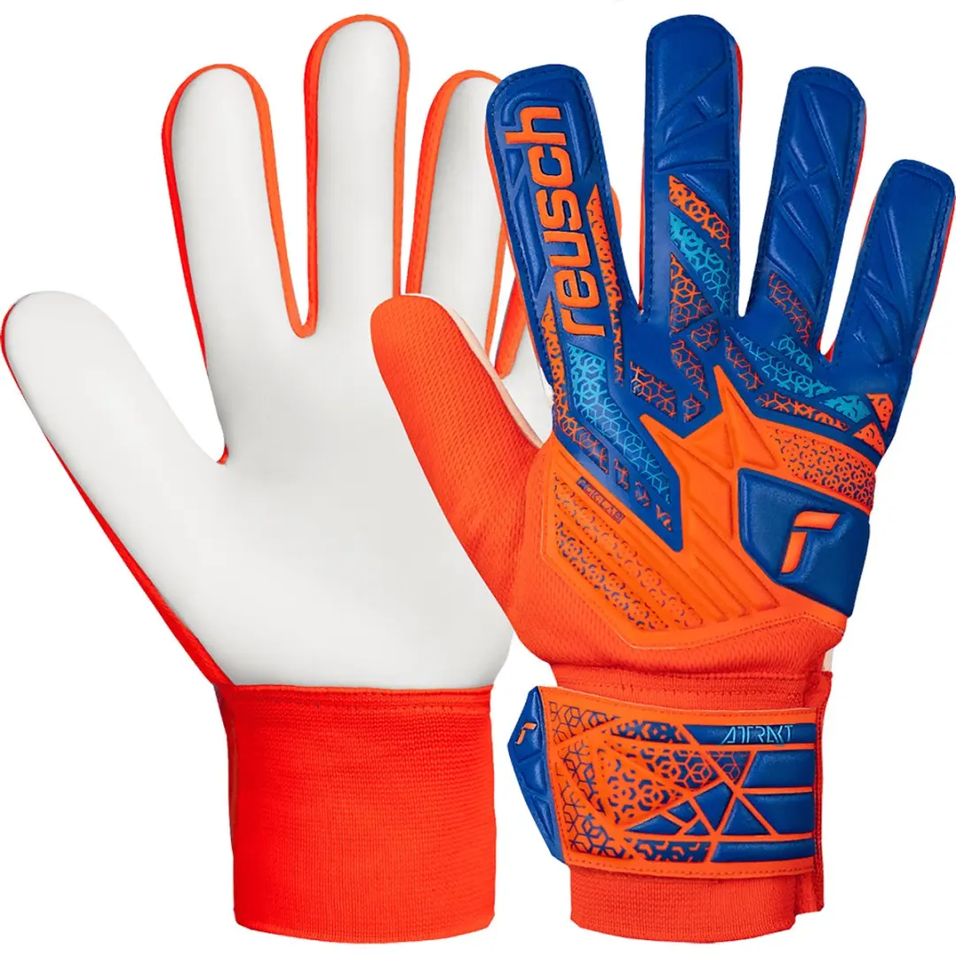 Reusch Attrakt Starter Solid Keepershandschoenen Oranje 10