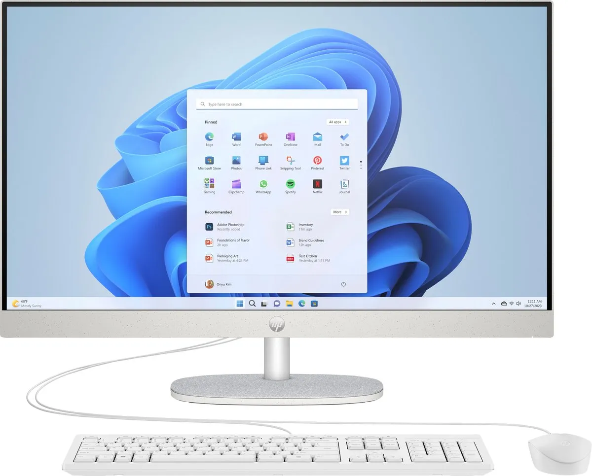 HP All-in-One 27-cr0068ny 27" Full HD