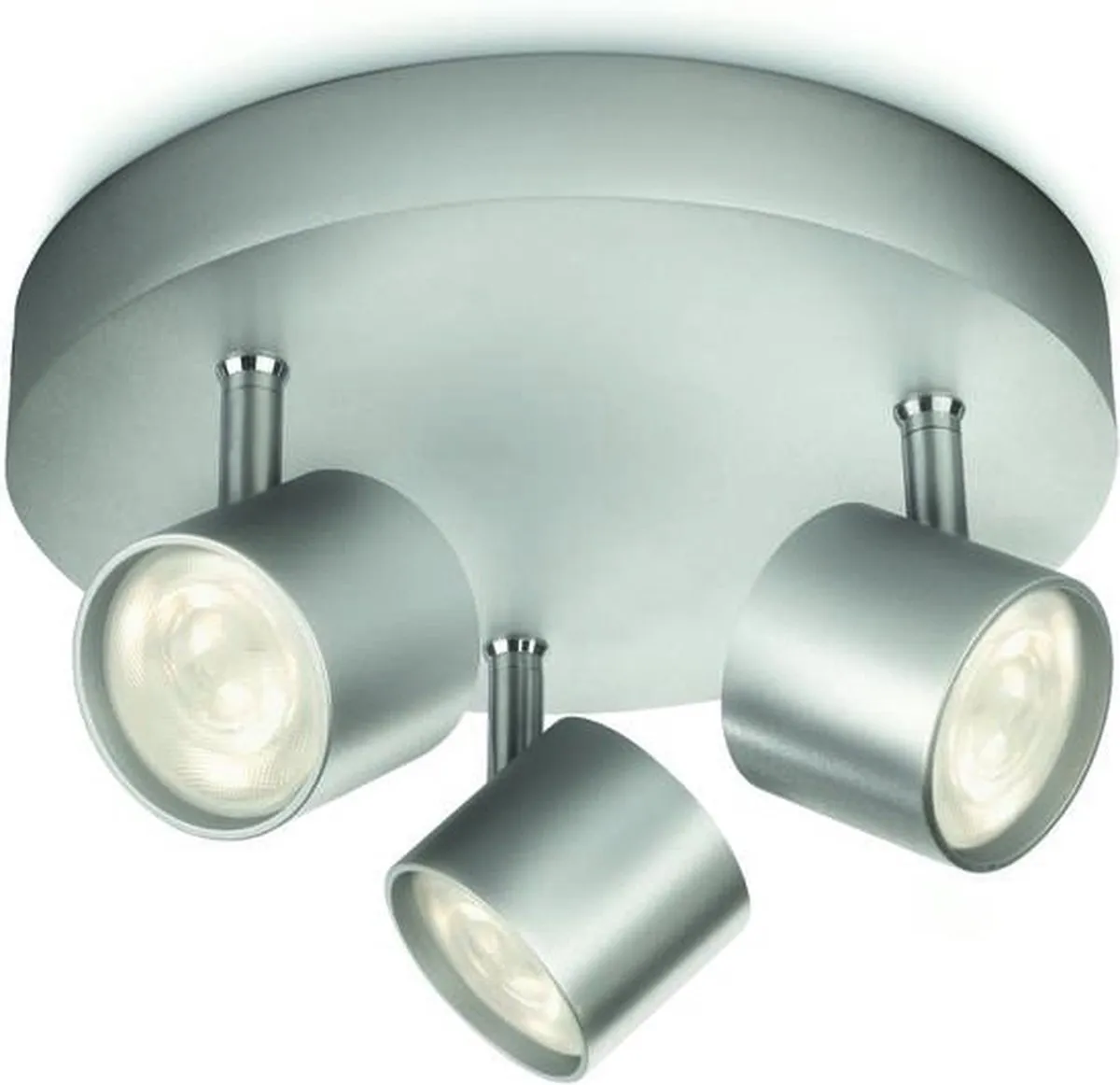 Philips Star Opbouwspot 3-lichts - Aluminium