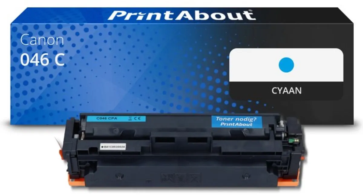 PrintAbout Canon 046 C Toner Cyaan