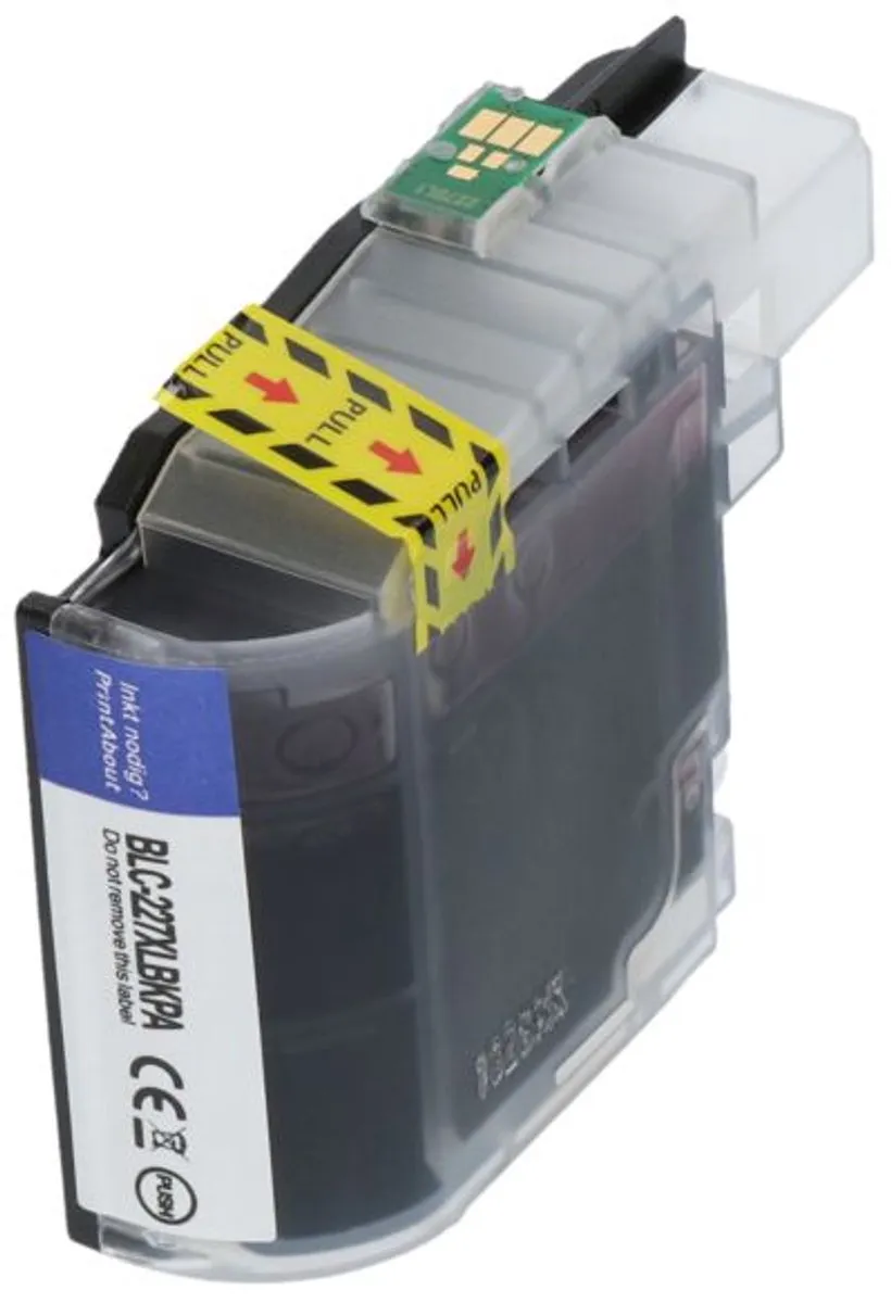 PrintAbout LC-227XLBK Inktcartridge - Zwart - 1500 pagina's