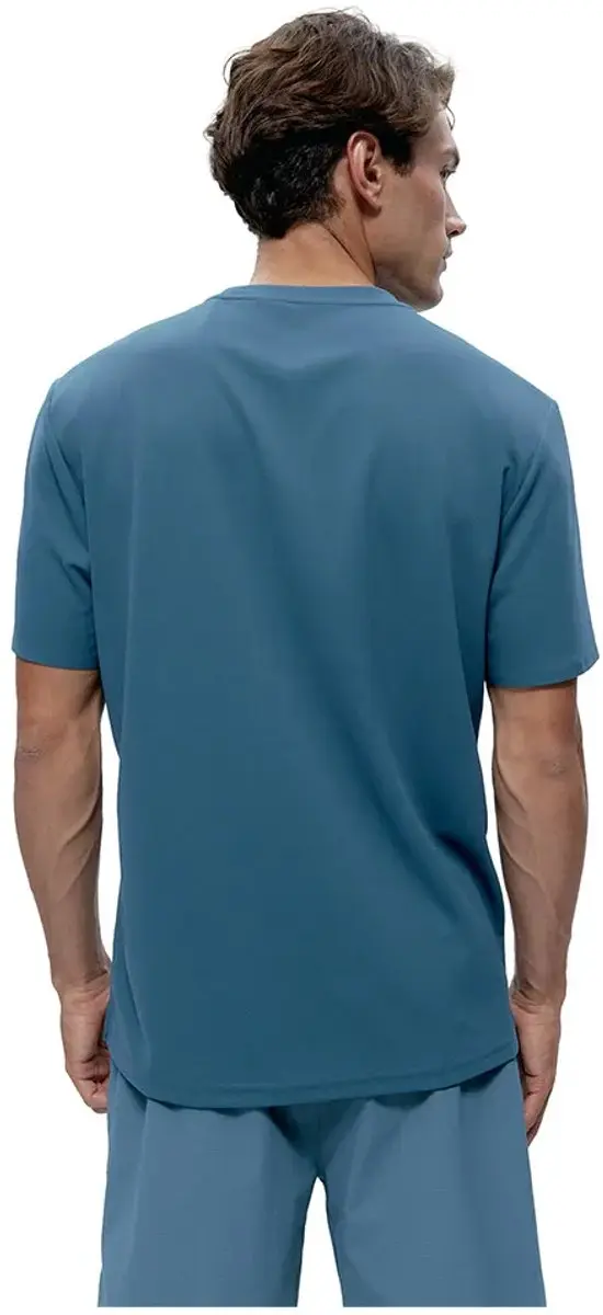 Born Living Yoga Dan T-shirt - Blauw XL