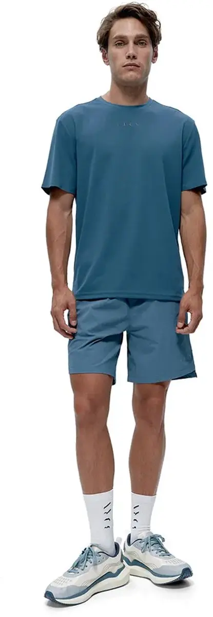 Born Living Yoga Dan T-shirt - Blauw XL