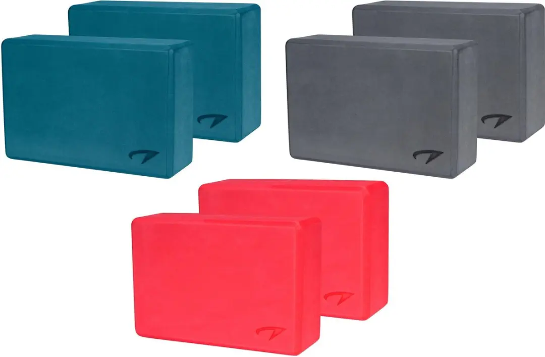 Avento Yoga Blok Set van 2 - Foam - Roze