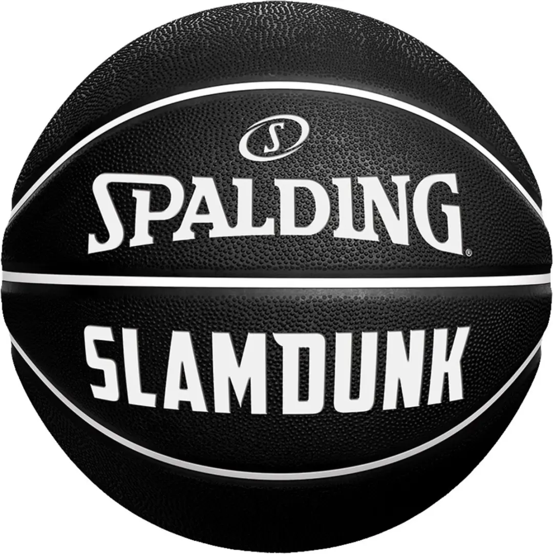 Slam Dunk Zwart Wit Rubber Basketbal