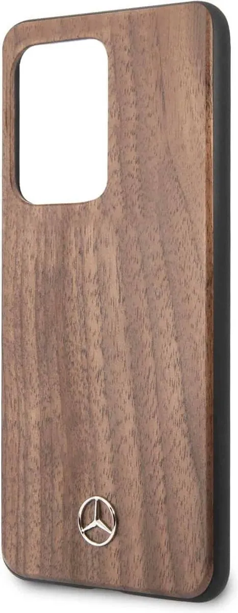 Mercedes-Benz Wood Hard Case Samsung Galaxy S20 Ultra - Bruin