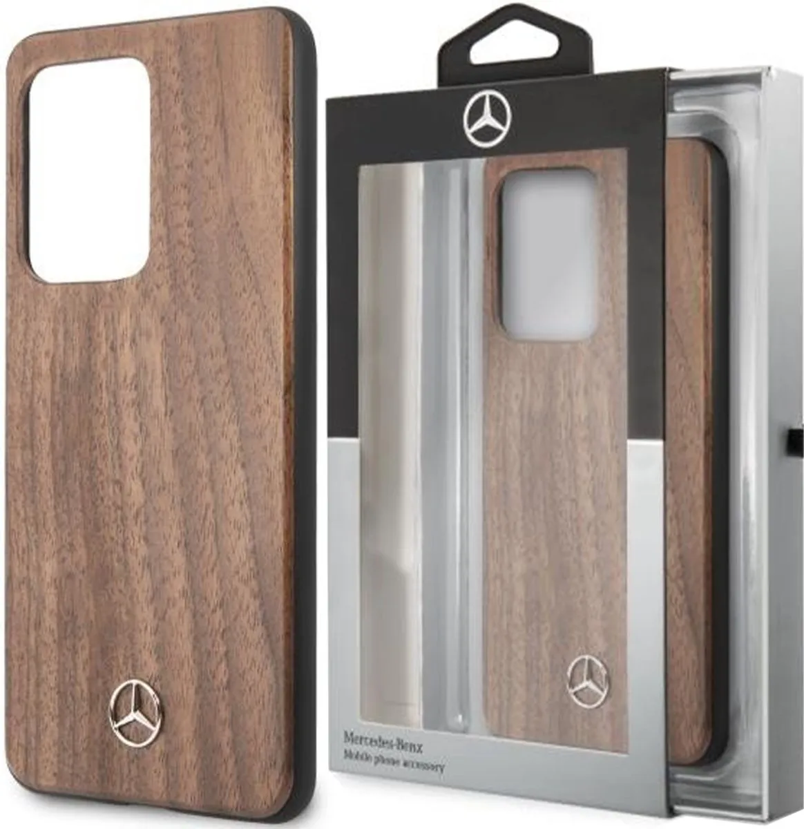 Mercedes-Benz Wood Hard Case Samsung Galaxy S20 Ultra - Bruin