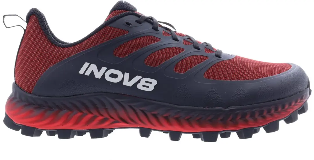 Inov-8 MudTalon Precision Fit Trailhardloopschoenen - 41.5 - Red/Black - afbeelding 2 van 6