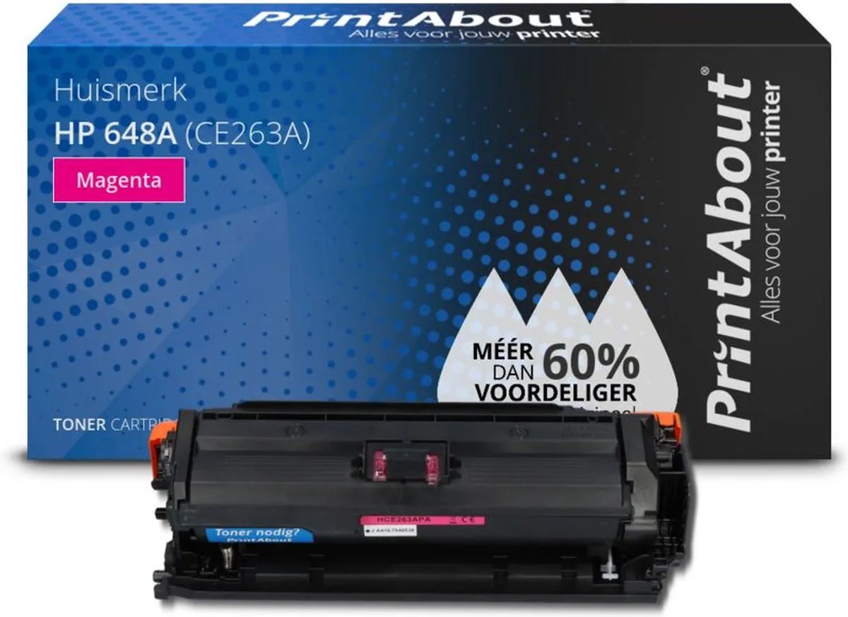 PrintAbout HP 648A Toner Magenta