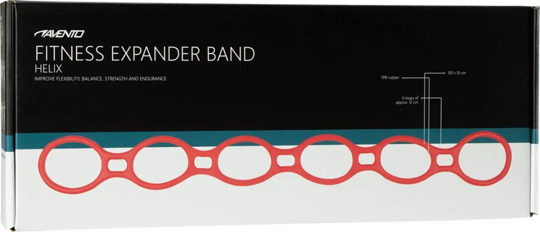 Avento Fitness Expander Band Helix - Roze