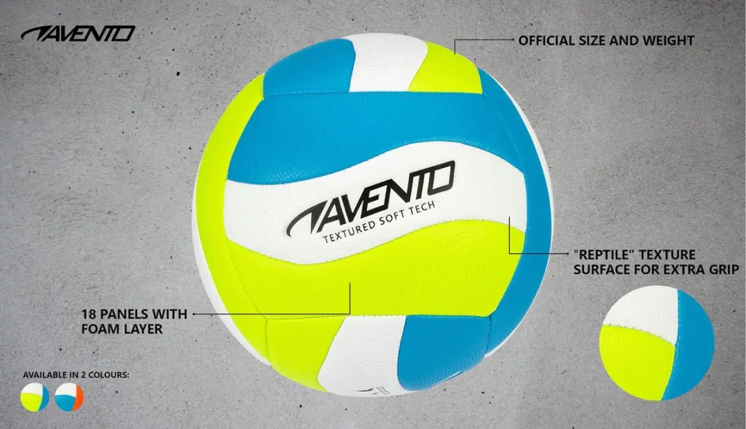 Avento Beachvolleybal Smash Wave - Blauw/Wit - afbeelding 4 van 4