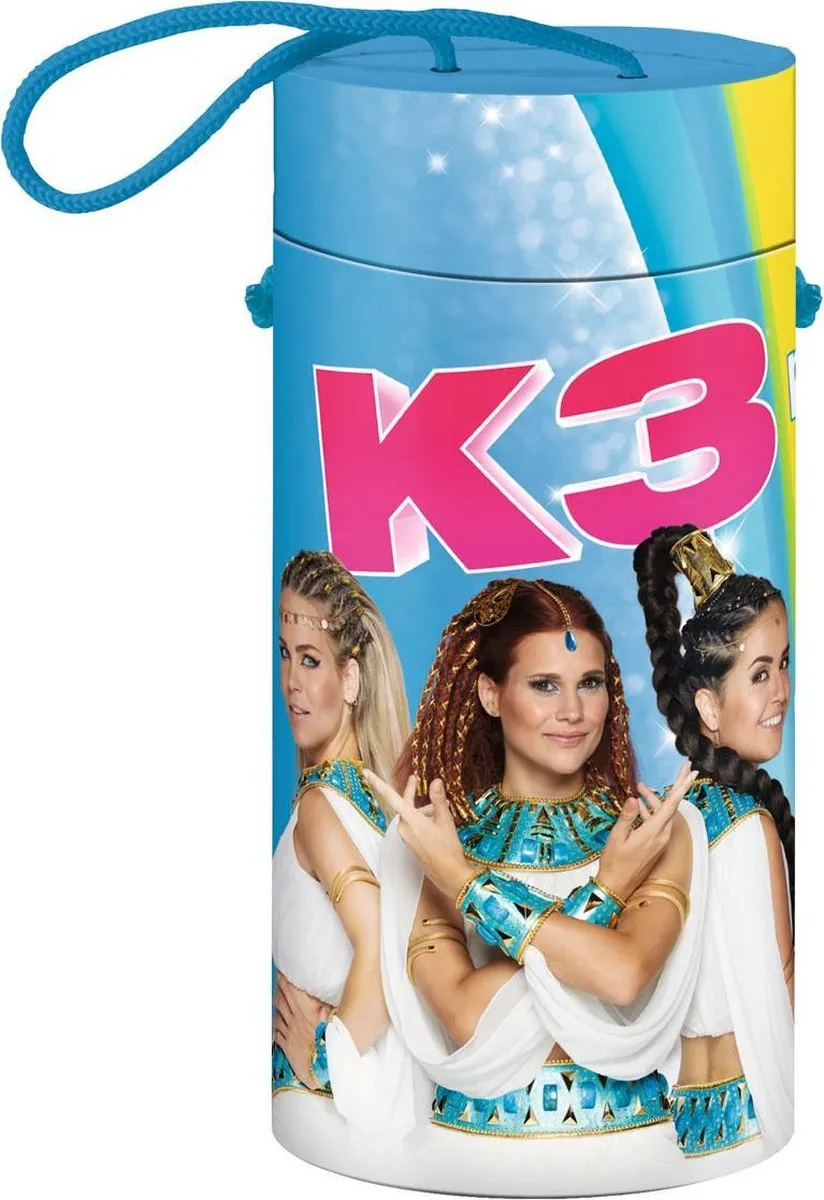 K3 Dans van de Farao Puzzel 100 Stuks - Poster in Tube