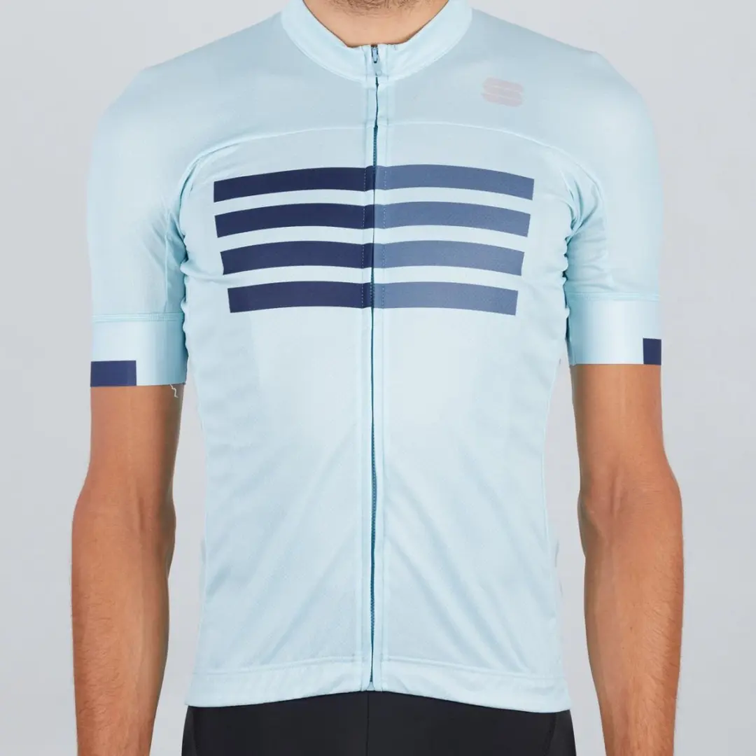 Sportful Fietsshirt korte mouwen Heren Blauw