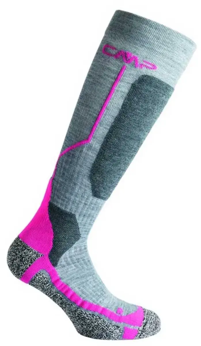 Cmp Ski Wool 3i49377 Sokken Grijs EU 39-42 Man