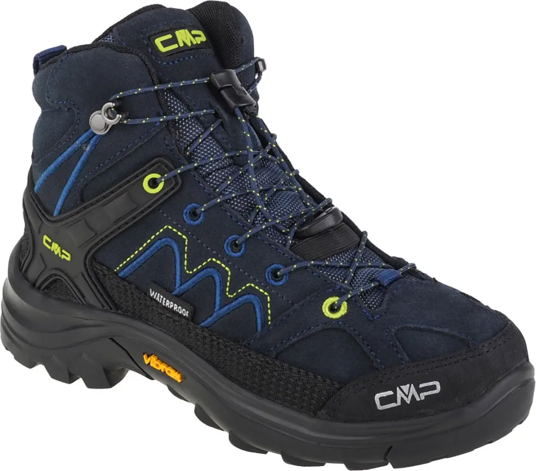 CMP Moon Mid WP Kids, voor een jongen, Marineblauw, Trekkingschoenen, maat: 31
