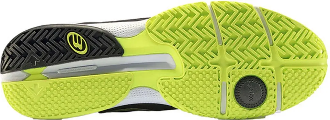 Bullpadel Hack Hybrid Fly 22V - Schoen - Maat 44.5 - Black/Yellow - afbeelding 2 van 3